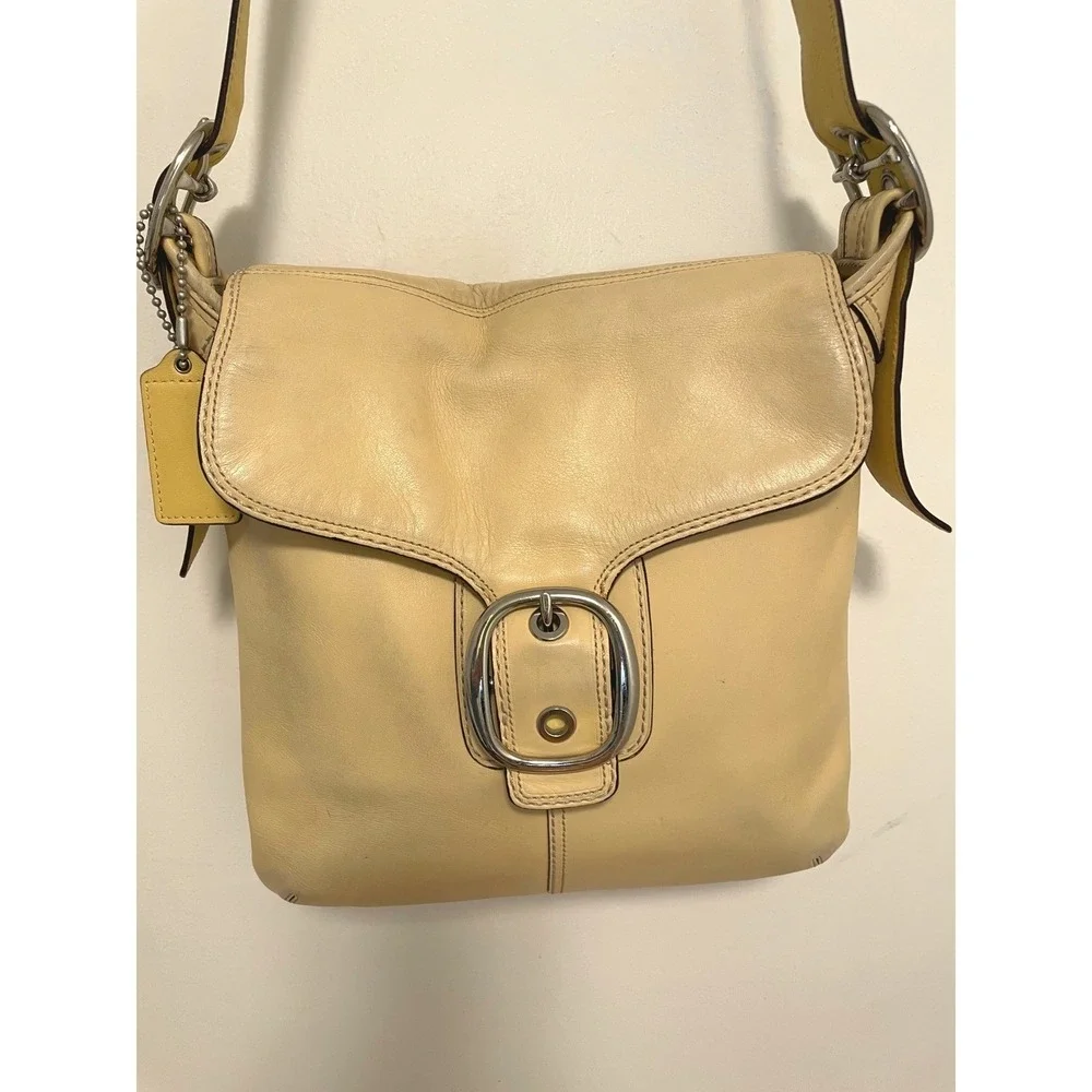 Coach bleecker leather